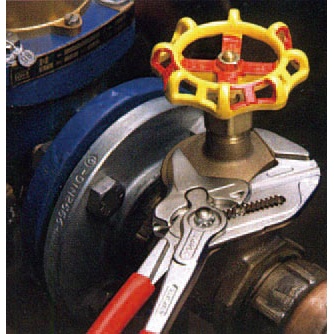 27mm/150mm プライヤーレンチ(グリップ付)【EA531KA-150】