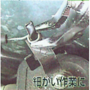 165mm 先細プライヤー(ばね付/先曲り)【EA532AB-12】