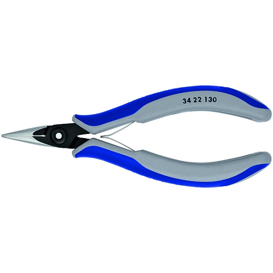 130mm 精密用プライヤー(グリップ付/半丸)【EA537KP-2】