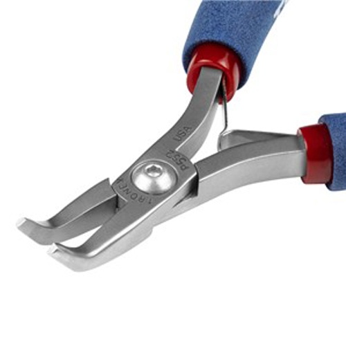 126mm/60°精密プライヤー(ESD/半丸/ベント)【EA537T-56】
