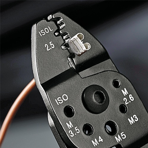 0.5-2.5mm2 圧着ペンチ(差込端子用)【EA538K-2】