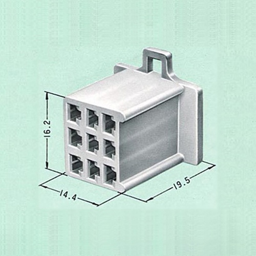 [9極・ロック付]110型カプラー(メス/10個)【EA538RB-10】