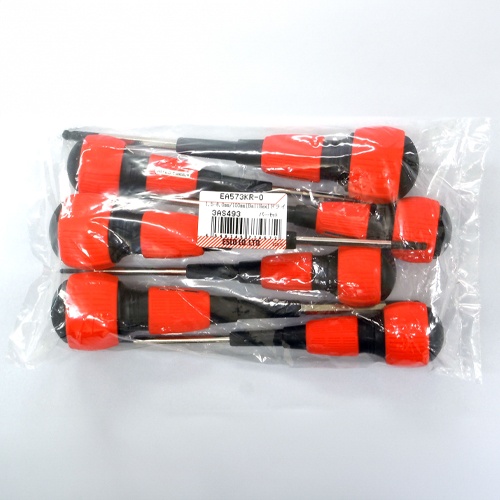 1.5-6.0mm/100mm[Ball Hexagon]ドライバーセット【EA573KR-0】