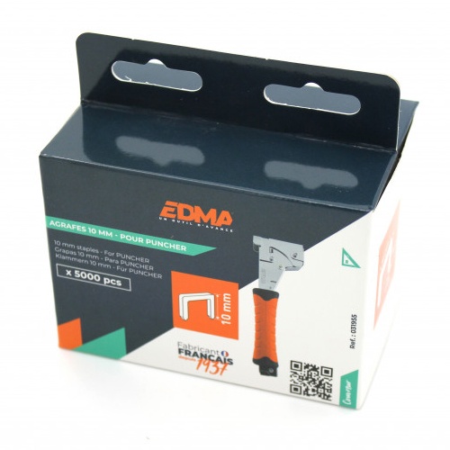 ハンマータッカー用ステープル(10mm/5000本)【EA575AE-2】