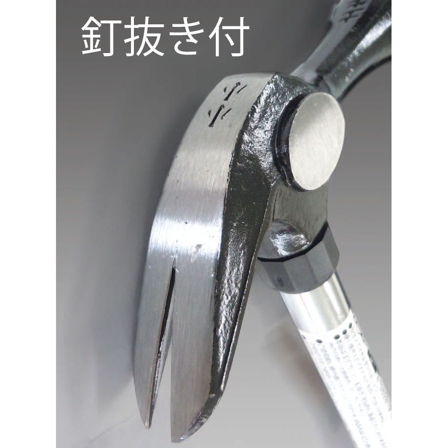 25mm/440g ネイルハンマー(Sパイプ柄)【EA575YD-1】