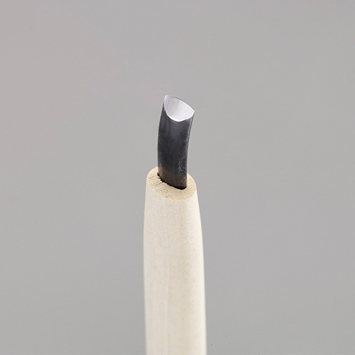 2.0mm 彫刻刀(安来鋼/極浅丸曲型)【EA588ME-2】