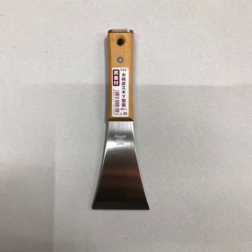 60mm 革すき(ステンレス製/ハンマーヘッド付)【EA589LE-29】