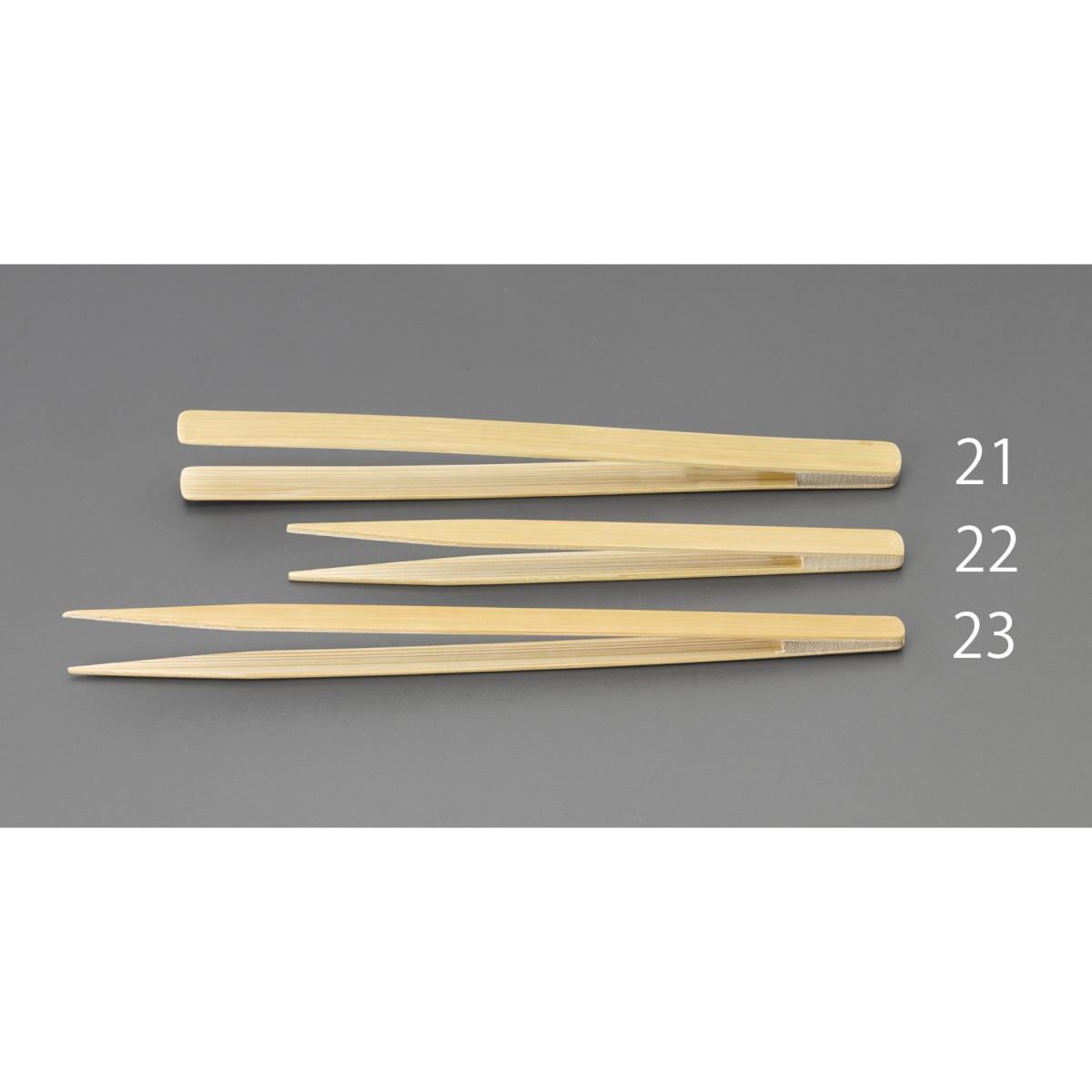 1.0×200mm 竹製ピンセット(先細)【EA595GC-23】