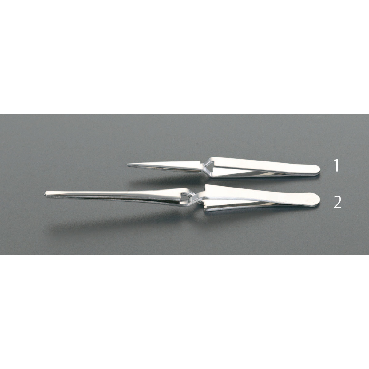 3.7×165mm ピンセット(逆作用)【EA595GH-2】