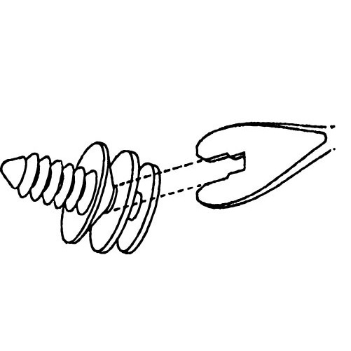 240mm/8mm用 クリップリムーバー【EA604D-5】