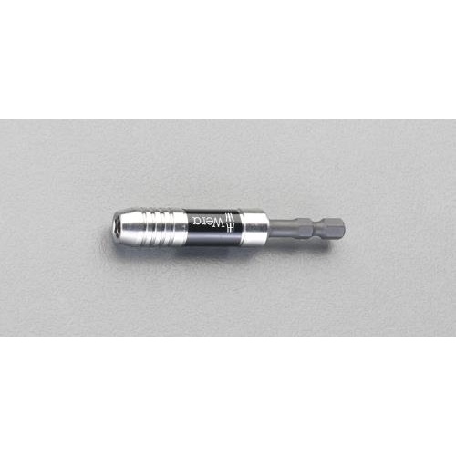 1/4”Hex/75mm ビットホルダー(インパクト用・Mag付) EA611M-1 エスコ製
