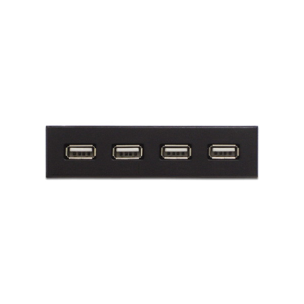 3.5インチベイ USB2.0フロントパネル ホワイト/ブラック【PF-005D】
