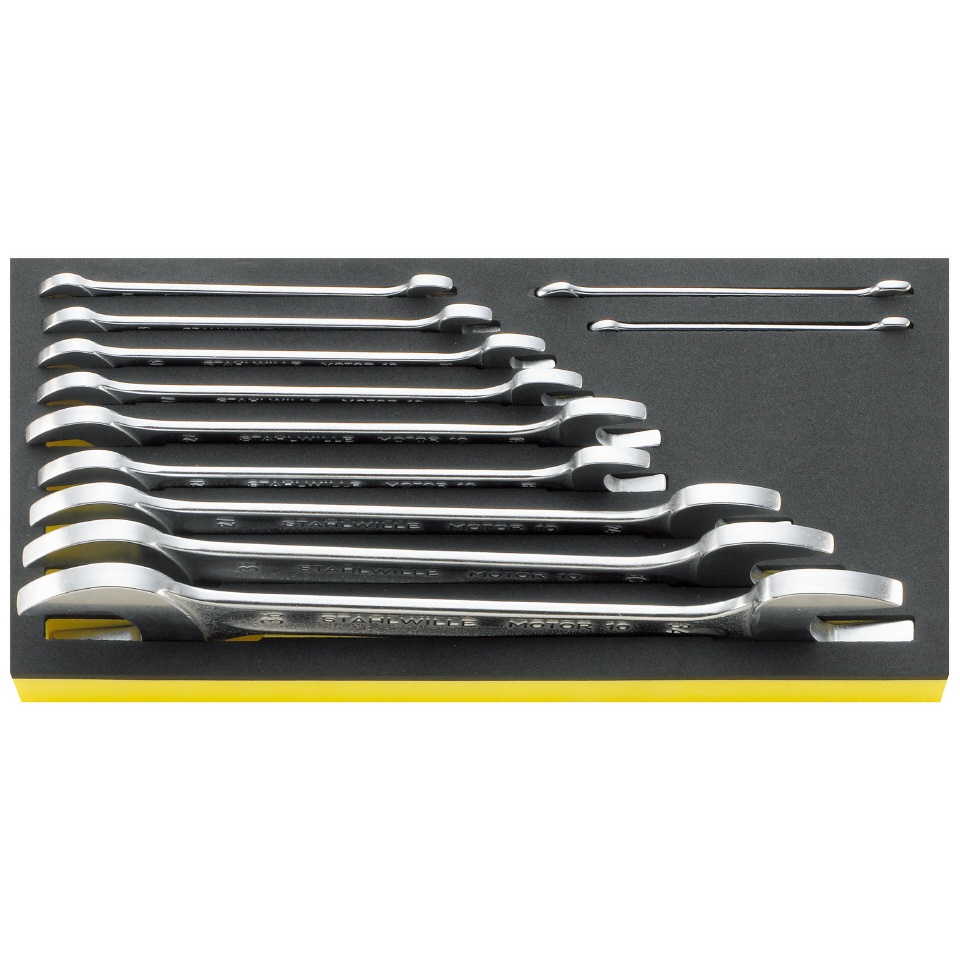 11本組 両口スパナセット【EA612TG-1】