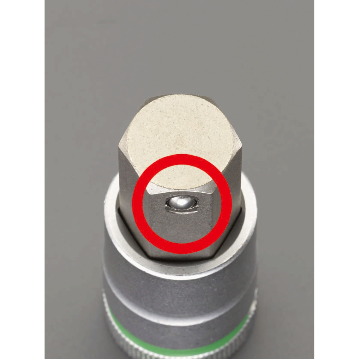 1/2’’DR/10x60mm[’’HEX]ビットソケット【EA617AM-610】