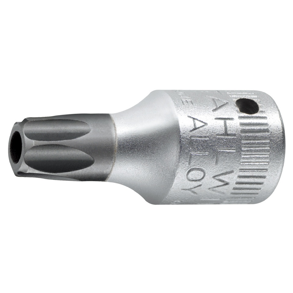 1/4’’DR/T30[Bore Torx]ビットソケット(イジリ止付)【EA617XM-230】