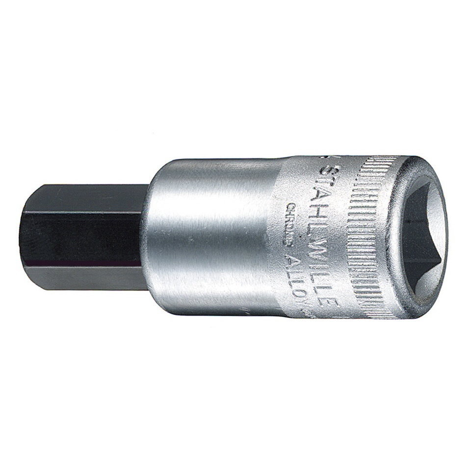 1/2’’DRx17x60mm[’’HEX]ビットソケット【EA617ZL-17】