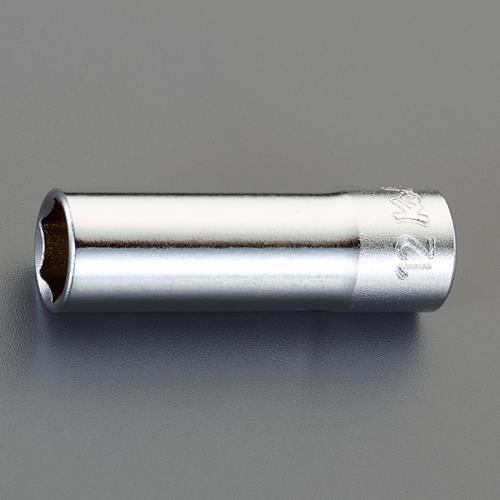 3/8”DRx19.0mm ディープソケット EA618BP-19 エスコ製｜電子部品