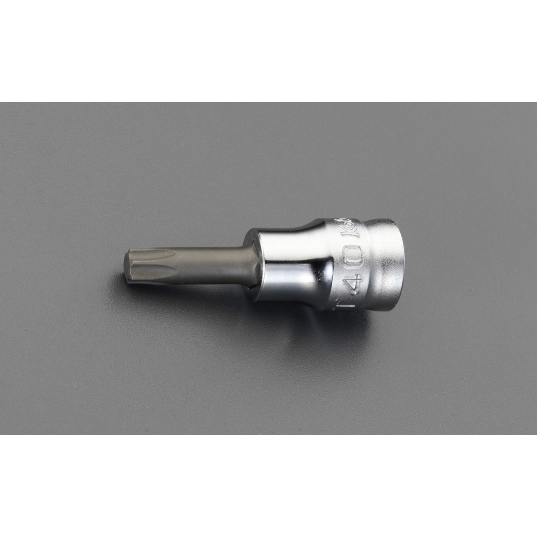 3/8’’DR/T20-T55/50mm[TORX]ビットソケット(Z-EAL)【EA619BN】