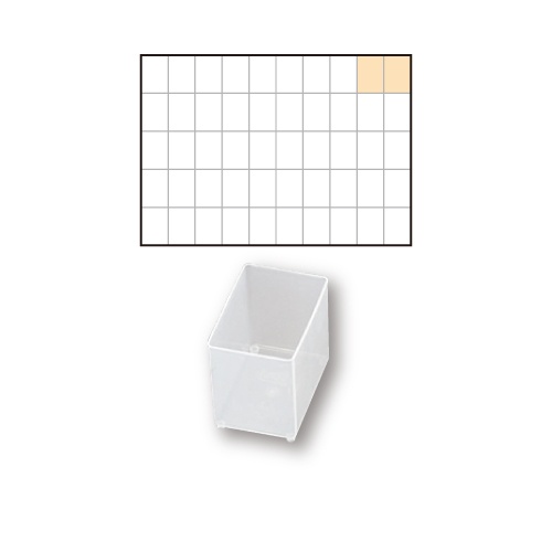 55× 79× 69mm パーツケーストレー(4個)【EA661AB-51】