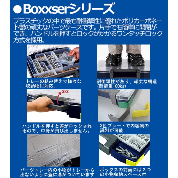465×401×78mm/外寸 パーツケース【EA661AC-51】
