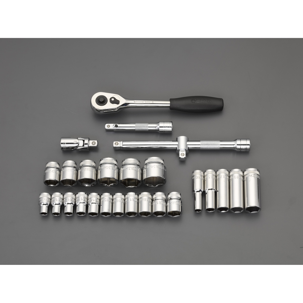 1/2’’DR ソケットレンチセット(トレー入り)【EA687YA-5】