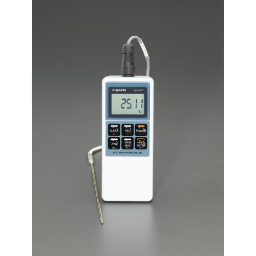 Sato Instrument 0℃/+200℃高精度デジタル温度計セット EA701SE-31 エスコ製|電子部品・半導体通販のマルツ
