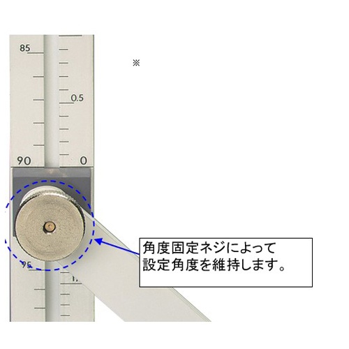 45゜-135゜ 溶接角度定規(マグネット付)【EA719K-3】