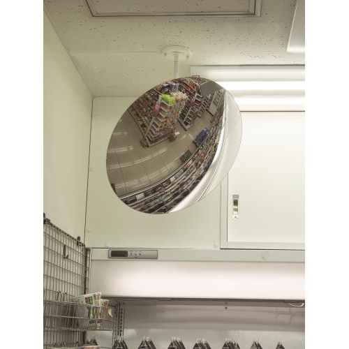 ESCO(エスコ) φ440mm 防犯ミラー(凸面・アクリル製/フレキアーム付) EA724ZV-18 [ZES034185] φ440mm 防犯ミラー 凸面・アクリル製⁄フレキアーム付 エスコ EA724ZV