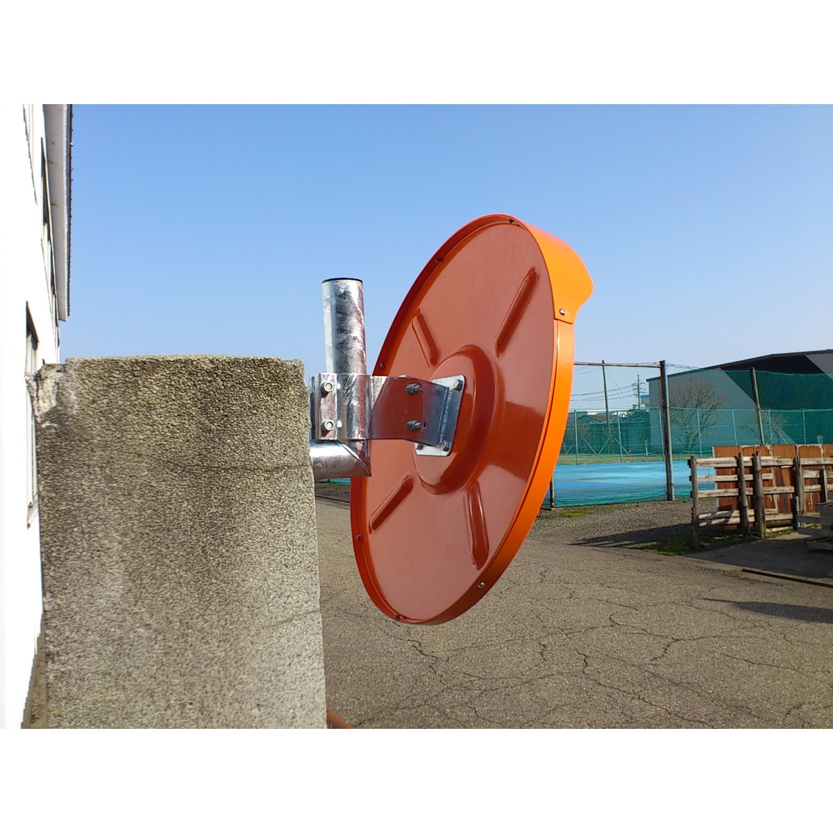 φ800mm 凸面ミラー(丸型・壁面用/アクリル製)【EA724ZY-2】