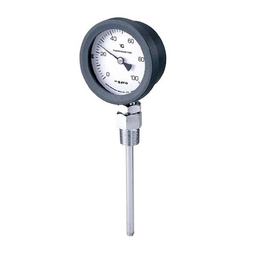 0-200℃/100mm バイメタル式温度計【EA727AA-17】