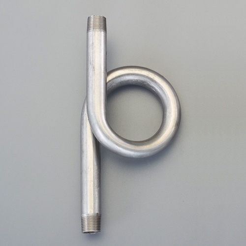 R 1/2’’xR 1/2’’ メートルパイプ(O型/鉄)【EA729HE-3】