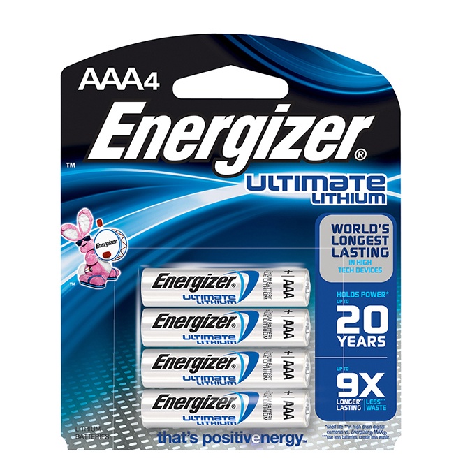 [単4x 4本]1.5V 乾電池・リチウム(軽量・長寿命)【EA758YP-14B】