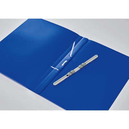 A4 フラットファイル(青)【EA762CD-22B】