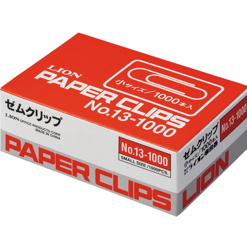 [小/23mm]ゼムクリップ(1000本)【EA762FA-5】