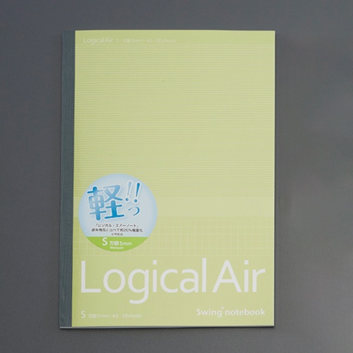 5mm 方眼罫A5ノート(30ページ/10冊)【EA762GB-26】