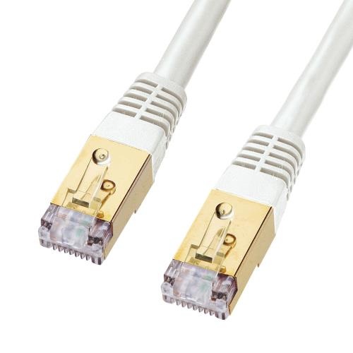 30 m LANケーブル(CAT7/SCTPタイプ/ホワイト)