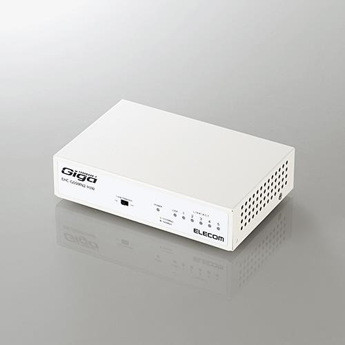 128× 84×30mm[5ポート]スイッチングハブ EA764BY-35B エスコ製｜電子