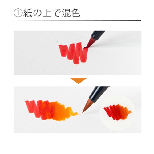 12本 水性マーカーセット(太/細両用)【EA765MH-53】