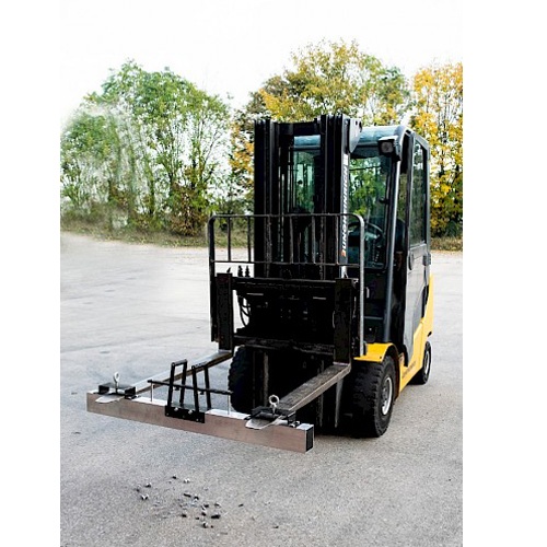 1200mm/90kg フォークリフト用鉄クズ回収マグネットバー【EA781EH-51】