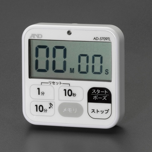 10秒-99分50秒 デジタルタイマー(防水型)【EA798C-151】