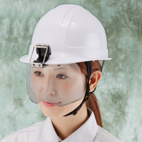 フェイスプロテクター(ヘルメット取付型)【EA800PB-21】