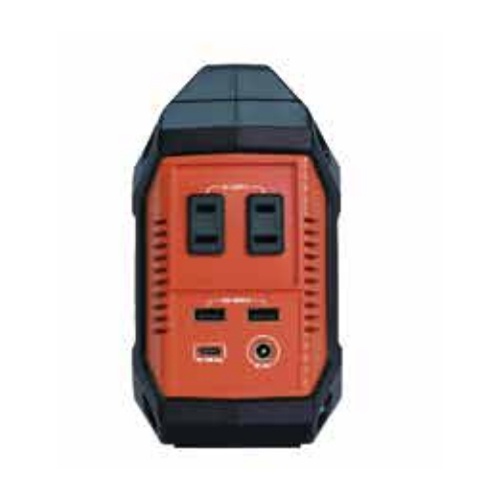 AC100V・DC12V・USB ポータブル電源【EA812HF-4】