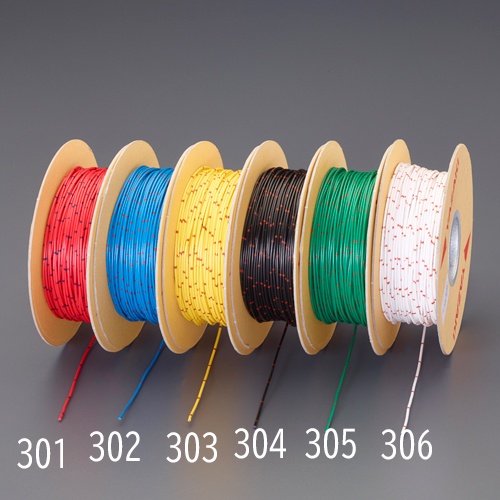 0.5mm2×100m[AVS/黒]自動車用コード【EA812JY-304】