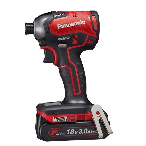 DC18.0V/3.0Ah インパクトドライバー(赤/充電式)【EA813PA-13】