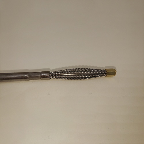 9×100mm/3mm軸 軸付ワイヤーブラシ(楕円型)【EA819BK-109】