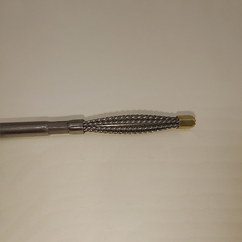 12×100mm/3mm軸 軸付ワイヤーブラシ(楕円型)【EA819BK-112】