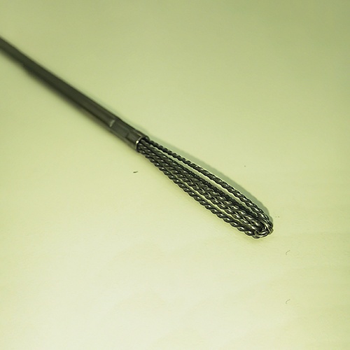 11×100mm/3mm軸 軸付ワイヤーブラシ(十字型)【EA819BK-211】