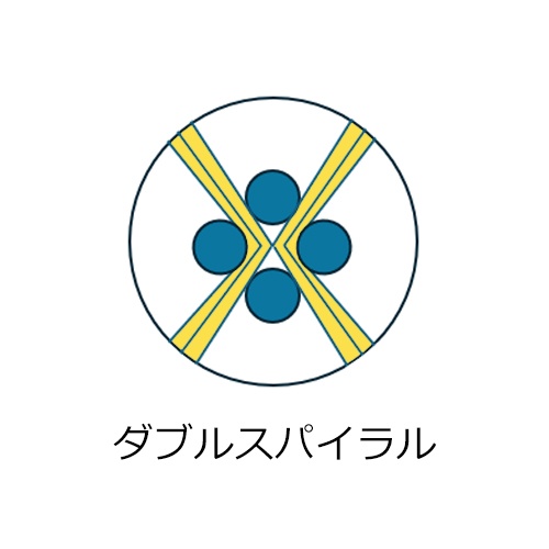 38x50mm 6角軸 ワイヤーブラシ(真鍮線)【EA819BT-117】