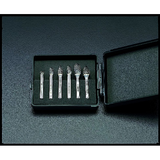 6本組 超硬カッター(6mm軸)【EA819XB】