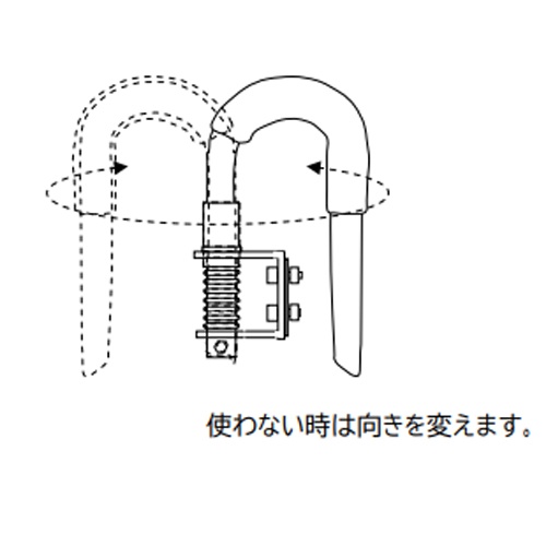 安全フック(2個組)【EA902ZA-15】